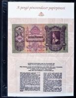 "Bankjegyek egy letűnt korszakból - A pengő korszak papírpénzei" 1P - 100.000.000BP (30xkl...