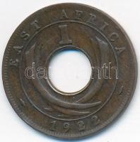 Brit Kelet-Afrika 1922. 1c Br T:2,2- British East Africa 1922. 1 Cent Br C:XF,VF Krause KM#22