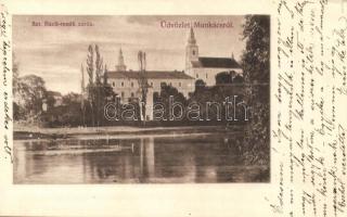 Munkács, Szent Bazil rendű zárda, kiadja Bertsik Emil / nunnery (EK)