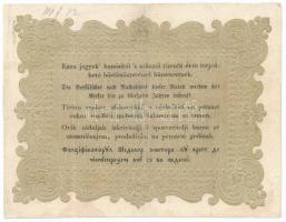 1848. 10Ft "Kossuth-bankó" "bünteteTTnek" nyomdai elírással T:restaurált