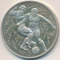 Bognár György (1944-) 1986. "Labdarúgó Világbajnokság Mexikó" ezüstözött fém (2x) és Ag em...