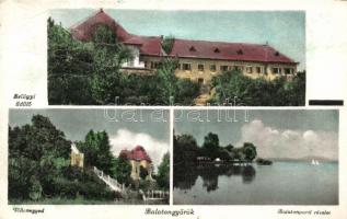 Balatongyörök, Belügyi üdülő, Villanegyed (fa)