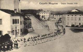 1910 Cappella Maggiore, Corpus Domini / religious feast (EK)