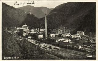 Ortmann, Papirfabrik / paper factory (EK)