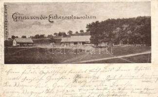 Beszterce, Tölgyfa vendéglő / Eichen Restaurant (fa)