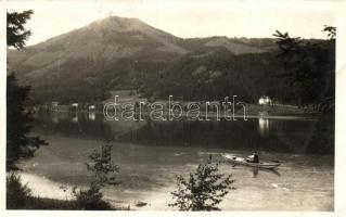 Erlaufsee / lake with boat (EK)