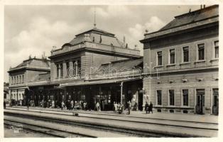 Pápa, vasútállomás, Kiss Tivadar kiadása