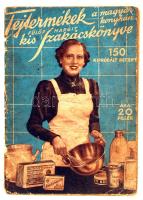 Tejtermékek a magyar konyhában. Fülöp Margit kis szakácskönyve. Bp., 1937, Közlekedési Nyomda Kft. Kiadói papírkötés, kopottas állapotban.