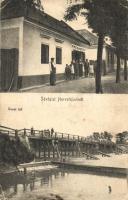 Horvátkimle, Németh András üzlete, Dunai híd, Németh András kiadása (ázott / wer damage)