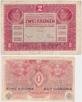 1916. 1K "7316" sorozatszámmal + 1917. 2K "7358" sorozatszámmal, "Genenalse...