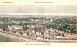 Budapest X. Kőbánya, Dreher Antal Sörfőzdéi, Első magyar részvény-sörfőzde, Haggenmacher So. Stpl