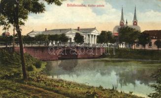 Békéscsaba, Kultúrpalota, Teván Adolf kiadása (Rb)