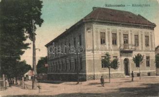 Budapest XVII. Rákoscsaba, községháza, Engel Simon kiadása (fa)