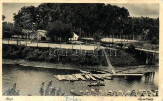 Baja, Sporttelep, csónakok (EK)