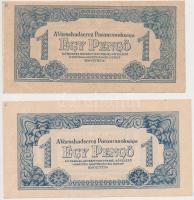 1944. 1P "A Vöröshadsereg Parancsnoksága" (2x) T:I-,III