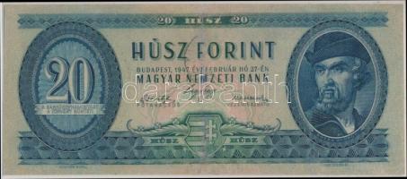 1947. 20Ft T:restaurált