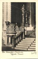 Pécs, székesegyház, szószék, photo