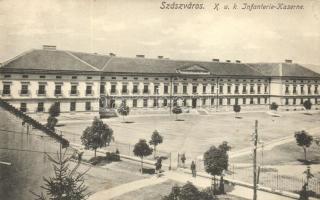 Szászváros, K.u.K. gyalogsági laktanya / infantry barrack (ázott / wet damage)