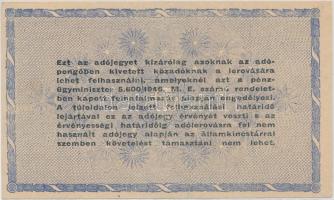 1946. 10.000.000AP fordított címerrel T:III