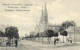 Temesvár, Józsefváros, Bonhaz utca / street