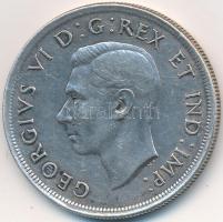 Kanada 1939. 1$ Ag "VI. György" T:2,2- karc Canada 1939. 1 Dollar Ag "George VI" C:XF,VF scratched Krause KM#38