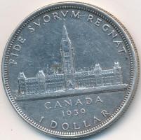 Kanada 1939. 1$ Ag "VI. György" T:2,2- karc
Canada 1939. 1 Dollar Ag "George VI"...