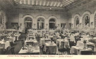 Budapest V. Grand Hotel Hungária Nagyszálloda, Télikert, belső