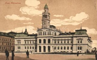 Arad, Városháza / town hall (EK)