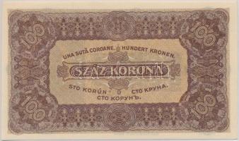 1923. 100K "Magyar Pénzjegynyomda Rt. Budapest" T:I,I-