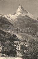Zermatt, Hotel Riffelalp, Cervin