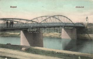 Kisjenő, Körös híd, Rosenthal Pál kiadása / bridge (small tear)