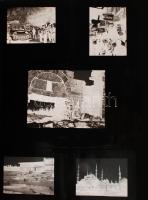 cca 1970-1980 Sugár István hegymászó fotói törökországi expedíciójáról, útvonaltervekkel, a fotók ne...