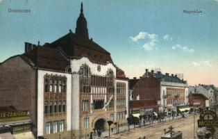 Debrecen, Megyeháza, Apolló mozgó, Címfestő üzlet, K. Géza üzlete