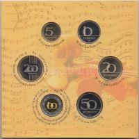 2009. 5Ft-200Ft "Haydn" 6klf darabból álló forgalmi érme sorok + "Joseph Haydn" ...