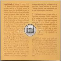 2009. 5Ft-200Ft "Haydn" 6klf darabból álló forgalmi érme sorok + "Joseph Haydn" ...