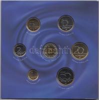 2007. 1Ft-100Ft 8klf db, dísztokos szettek, bennük 50Ft "50 éves a Római Szerződés" (2x) T...