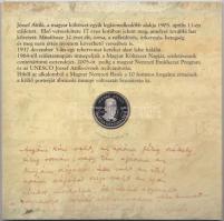 2005. 1Ft-100Ft 7klf db + 10Ft "József Attila" dísztokos szettek T:BU,PP