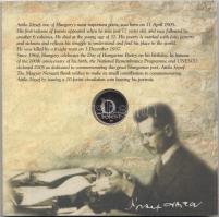 2005. 1Ft-100Ft 7klf db + 10Ft "József Attila" dísztokos szettek T:BU,PP