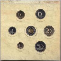 2005. 1Ft-100Ft 7klf db + 10Ft "József Attila" dísztokos szettek T:BU,PP