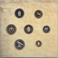 2005. 1Ft-100Ft 7klf db + 10Ft "József Attila" dísztokos szettek T:BU,PP