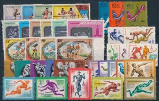 1979-1980 Summer olympics 8 diff. sets, 1979-1980 Nyári olimpia 8 klf sor