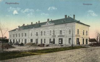 Püspökladány, Községháza, Herskovits Samu üzlete (EK)