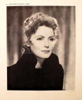 Greta Garbo gyűjtemény: képek, újságkivágások, cikkek Greta Garbóról nagyméretű mappába rendezve