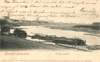 Szolnok, zsinagóga, templom, Tisza part