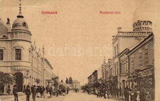 Szekszárd Széchenyi utca, Salamon üzlete, Krammer Vilmos kiadása (fa)