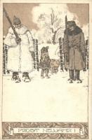 Military New Year, s: E. Kutzer (EK)