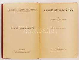 Temesy Győző: Sasok országában. Magyar Földrajzi Társaság Könyvtára.  Budapest, é.n.,Lampel és Wodia...