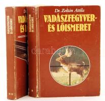 Zoltán Attila dr.: Vadászfegyver és lőísmeret. I-II. kötet. Nemzetközi vadászfegyver-kalauz.  Budape...