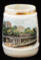 Karlsbad feliratú matricás bögre, m: 8 cm, d: 5,5 cm