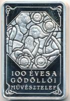 2001. 4000Ft Ag "100 éves a gödöllői művésztelep" T:PP